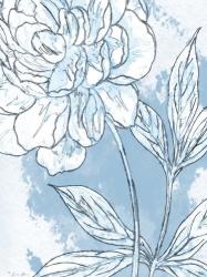 Blue Floral 1 | Obraz na stenu
