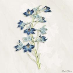 Blue Botanical 3 | Obraz na stenu