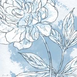 Blue Floral 2 | Obraz na stenu