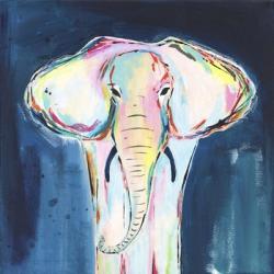 Tie Dye Elephant | Obraz na stenu