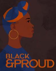 Black and Proud Woman | Obraz na stenu