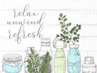 Relax Unwind Refresh | Obraz na stenu