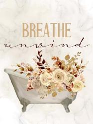Breathe Unwind Tub | Obraz na stenu