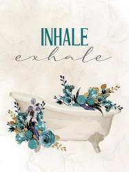 Inhale Exhale Tub | Obraz na stenu