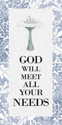 God Will Meet All 1 | Obraz na stenu