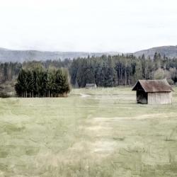 Field Barn | Obraz na stenu