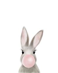 Bunny Bubble Gum | Obraz na stenu