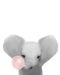 Elephant Bubble Gum. | Obraz na stenu