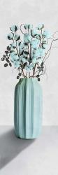 Teal Cotton Bouquet 1 | Obraz na stenu