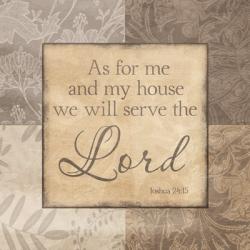 Serve The Lord | Obraz na stenu