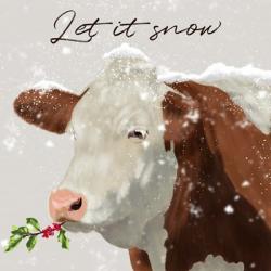 Let It Snow Farm | Obraz na stenu