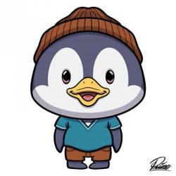 Pryce Penguin | Obraz na stenu