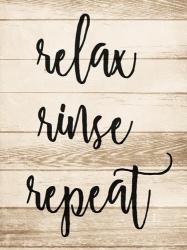 Relax Rinse Repeat | Obraz na stenu