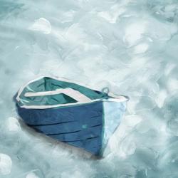 Lonely Boat | Obraz na stenu