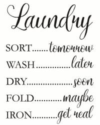 Laundry Words 1 | Obraz na stenu