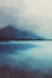 Misty Blue Landscape | Obraz na stenu