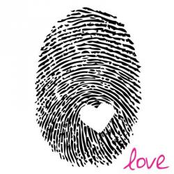 Love Thumbprint | Obraz na stenu