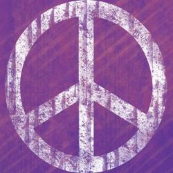Purple Peace | Obraz na stenu