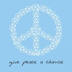 Give Peace A Chance - Flowers | Obraz na stenu