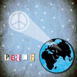 Peace Earth | Obraz na stenu