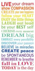 Live Your Dream 3 | Obraz na stenu