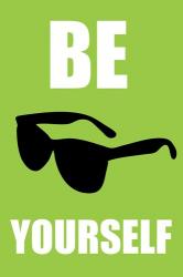 Be Yourself - Green | Obraz na stenu