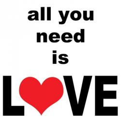 All You Need Is Love 1 | Obraz na stenu