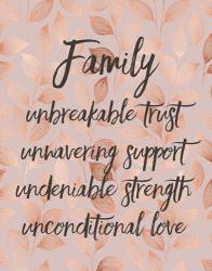 Family Unbreakable Trust - Pink | Obraz na stenu