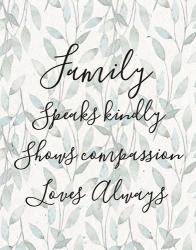 Family Speaks Kindly - Leaves | Obraz na stenu