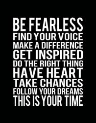 Be Fearless 2 | Obraz na stenu