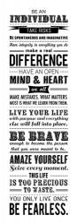 Be an Individual | Obraz na stenu