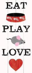 Eat Play Love - Cat 2 | Obraz na stenu