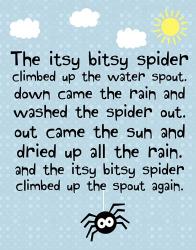 Itsy Bitsy Spider | Obraz na stenu