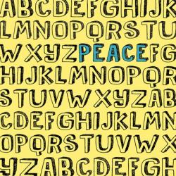 Peace Alphabet | Obraz na stenu