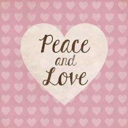Peace and Love | Obraz na stenu
