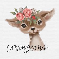Courageous Deer | Obraz na stenu