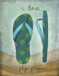 I Love Flip-flops | Obraz na stenu