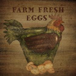 Farm Fresh Eggs | Obraz na stenu
