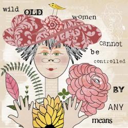 Wild Old Woman II | Obraz na stenu