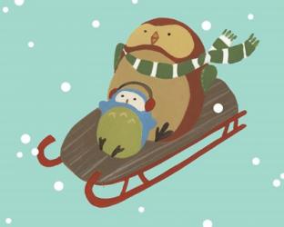 Happy Owlidays V | Obraz na stenu