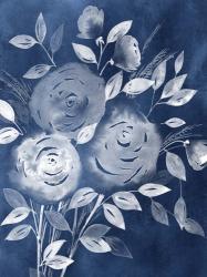 Cyanotype Roses I | Obraz na stenu
