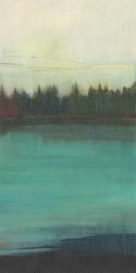 Teal Lake View II | Obraz na stenu