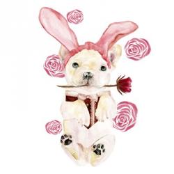 Valentine Puppy I | Obraz na stenu