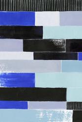 Black & Blue Bricks I | Obraz na stenu