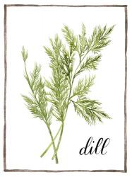 Watercolor Herbs III | Obraz na stenu