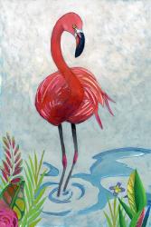 Vivid Flamingo II | Obraz na stenu