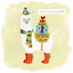 Fa-la-la-la Llama I | Obraz na stenu