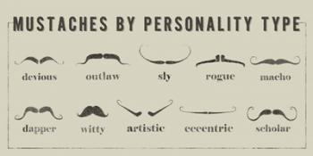 Mustaches Personalities | Obraz na stenu
