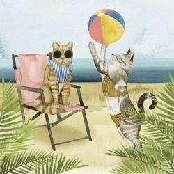 Coastal Kitties I | Obraz na stenu