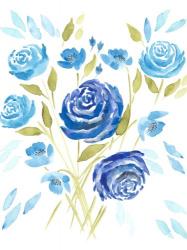 Cerulean Blooms II | Obraz na stenu